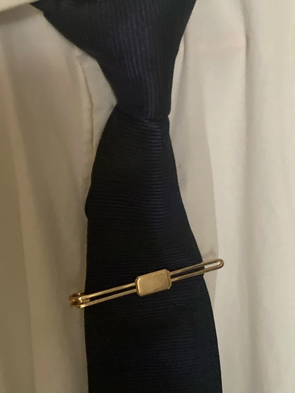 Vintage Krementz Gold Tone Sunburst Cufflinks&Tie Bar Set Mid Century